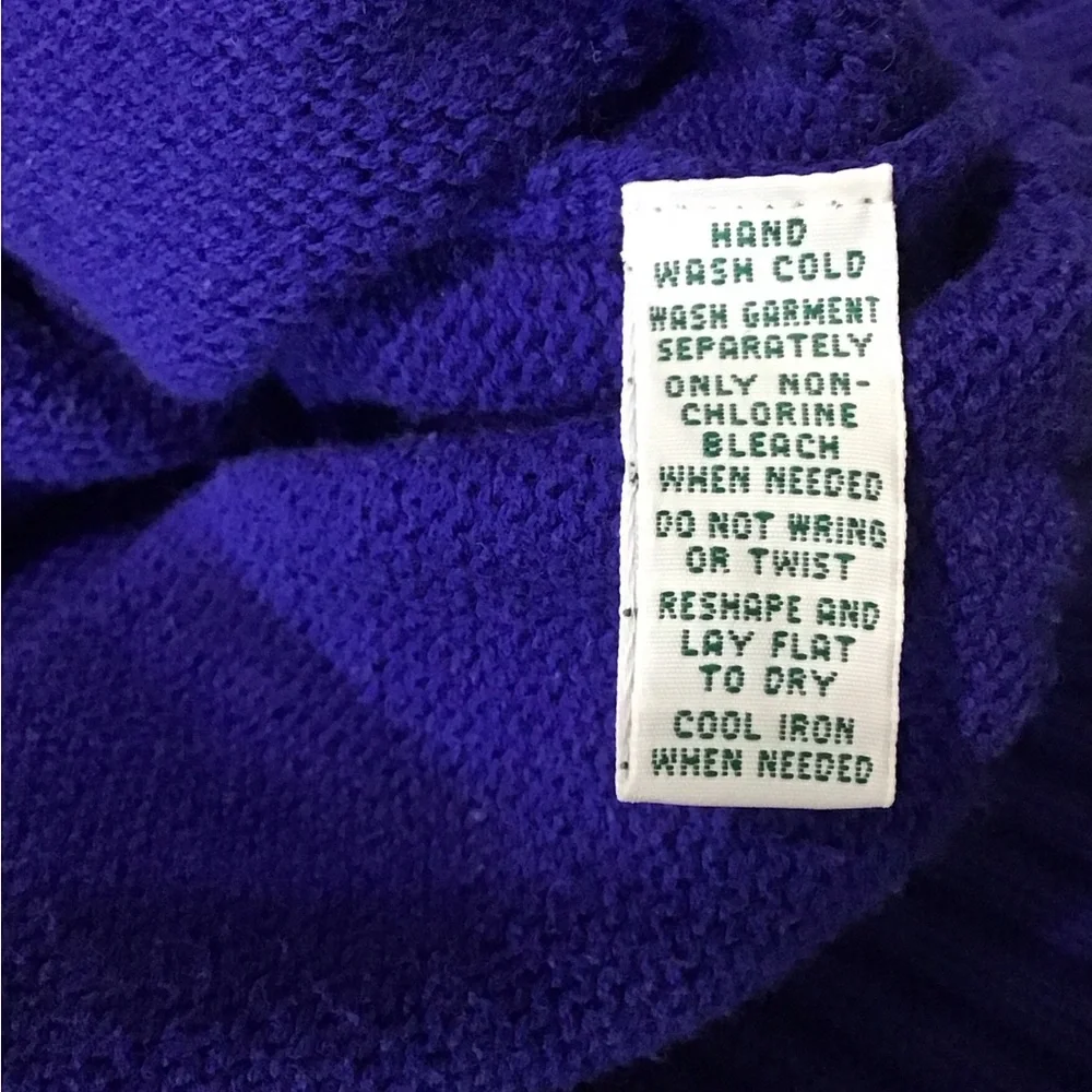 Lauren Ralph Lauren Men's V-Neck Blue Sweater Vest L